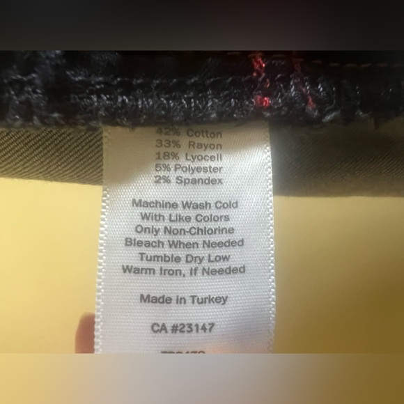 Talbots Jeans Heritage Slim Ankle Dark Wash Navy Blue Size 8P/29 - Picture 14 of 15